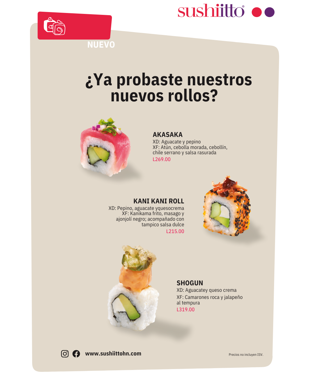 Promociones sushiitto