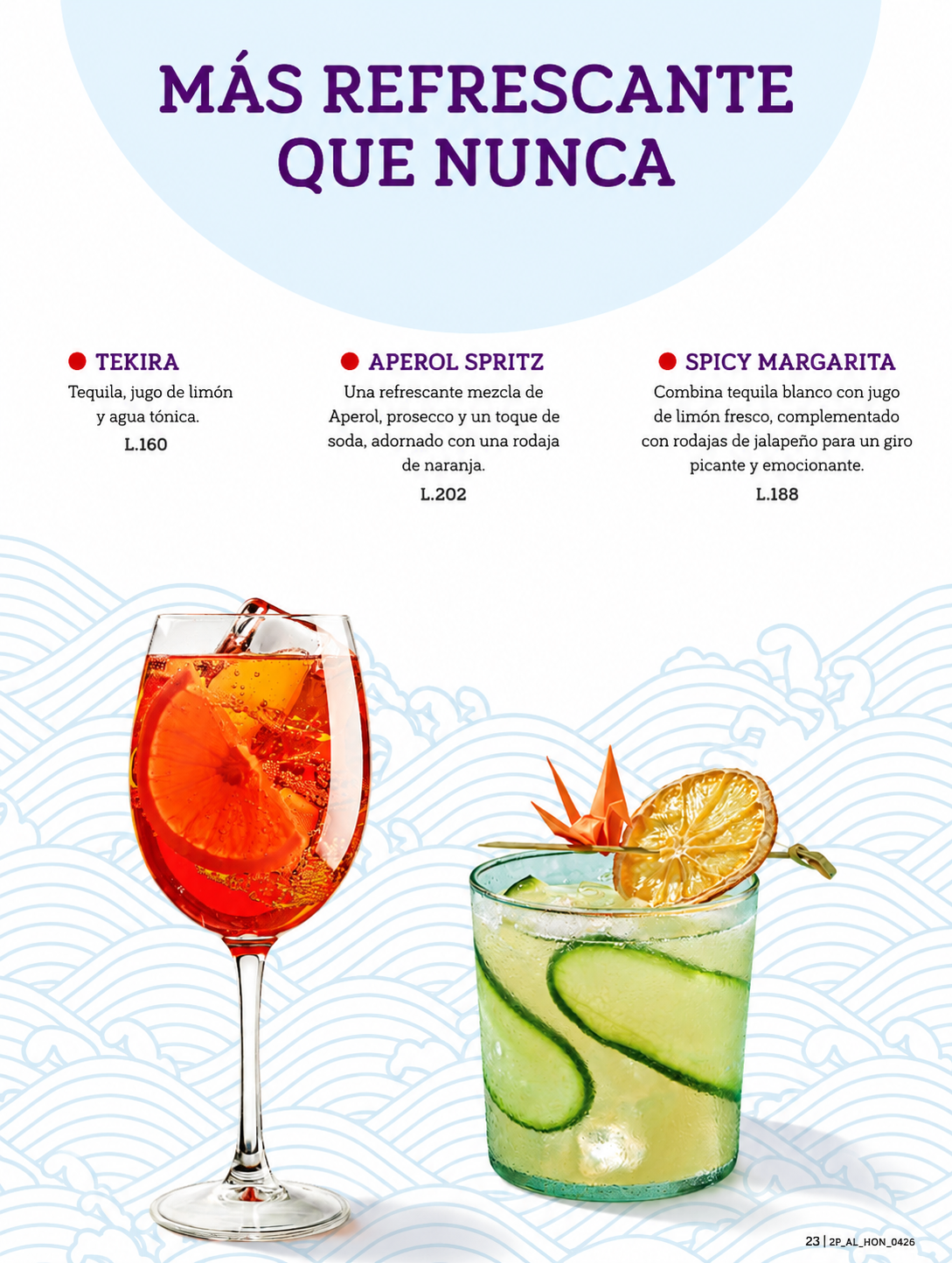 Bebidas 4 Sushiitto