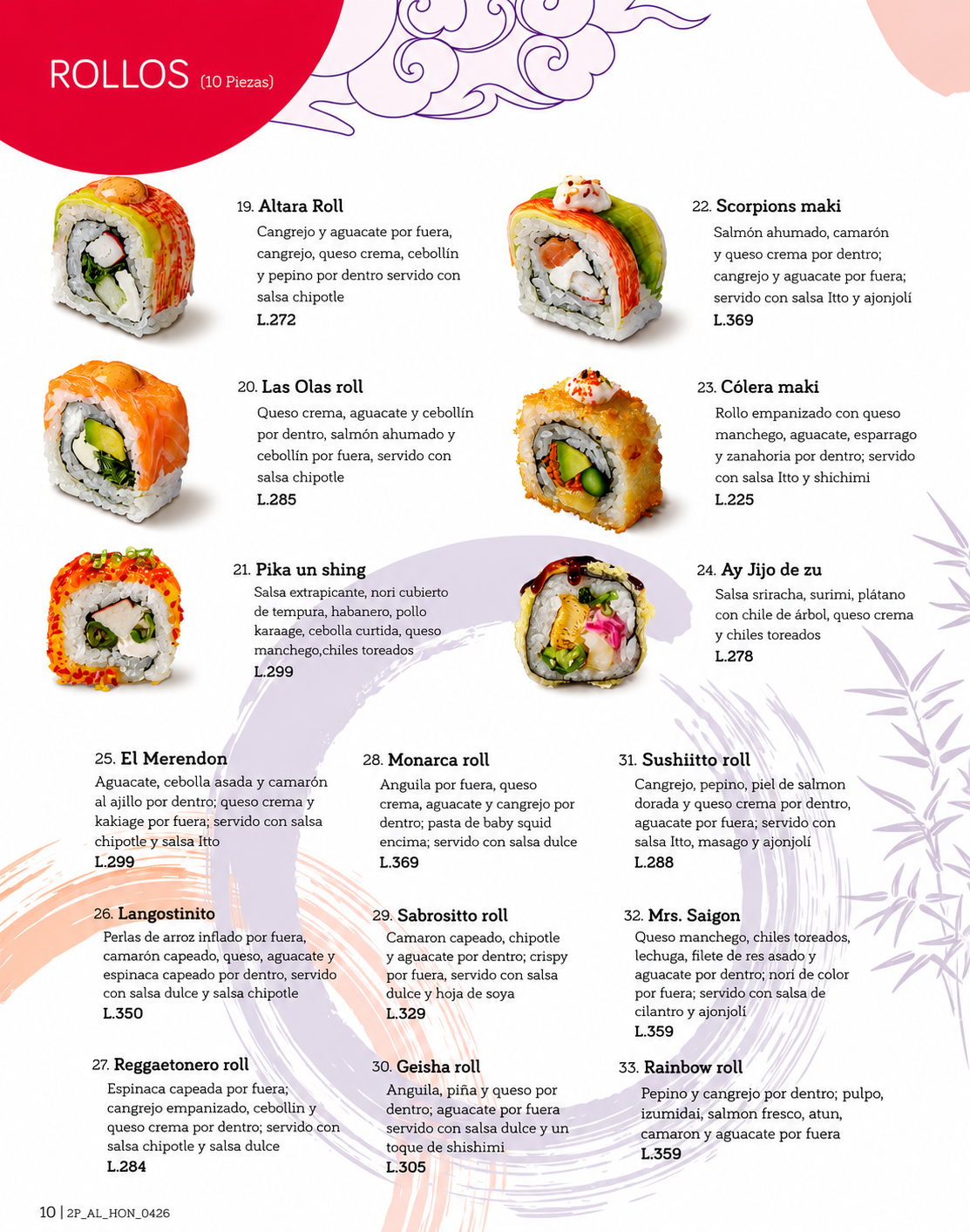 Rollos 2 Sushiitto