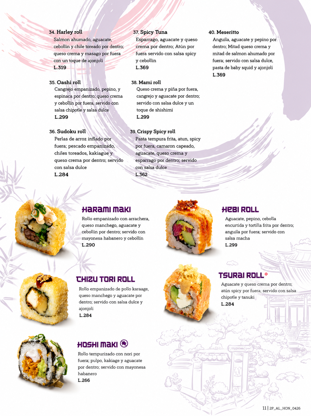 Rollos 3 Sushiitto